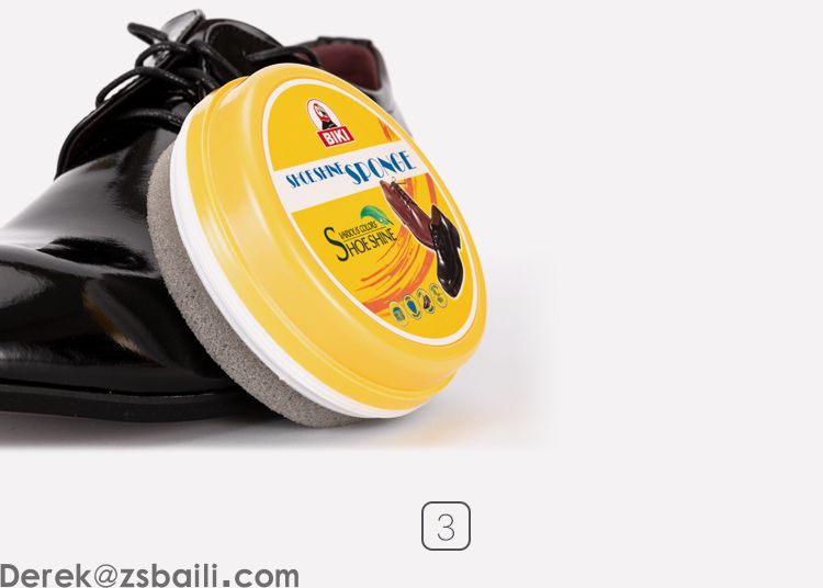 双面圆形海绵鞋蜡 Double sides Shoe Shine Sponge BK6600(图6)