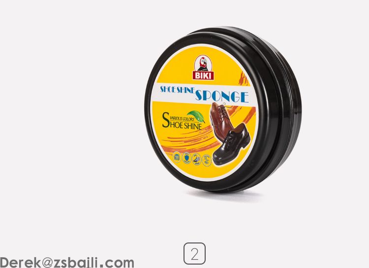 双面圆形海绵鞋蜡 Double sides Shoe Shine Sponge BK6600(图5)