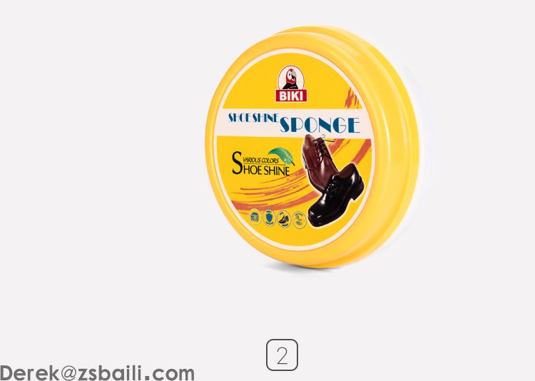 双面圆形海绵鞋蜡 Double sides Shoe Shine Sponge BK6600(图5)