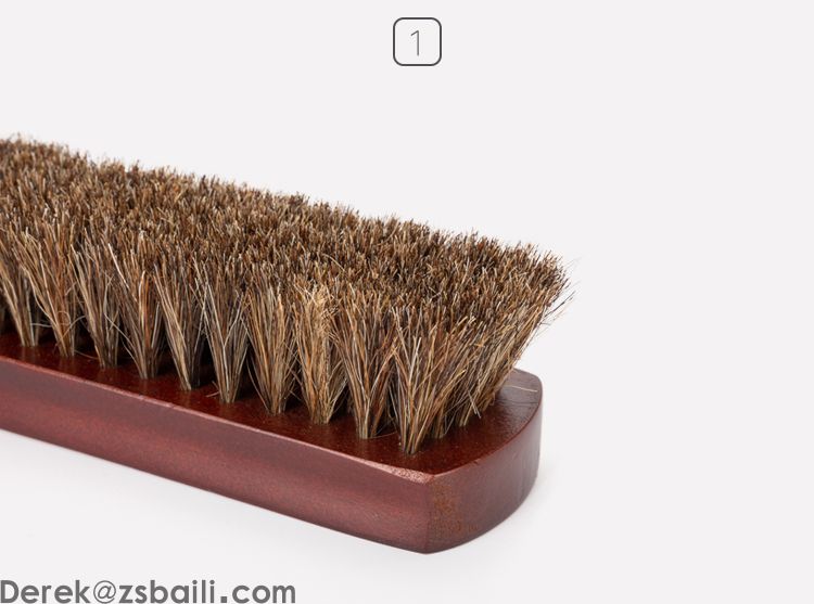 XS-M04 Horse Hair Shoe Brush 马鬃毛刷(图4)