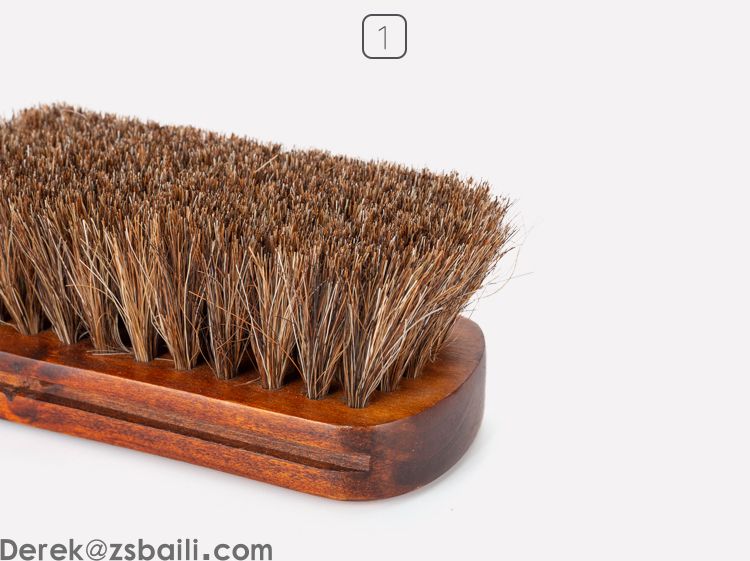 XS-M02 Horse Hair Shoe Brush 马鬃毛刷(图4)