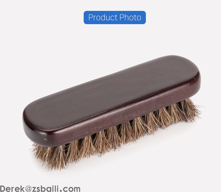 XS-M03 Horse Hair Shoe Brush 马鬃毛刷(图3)