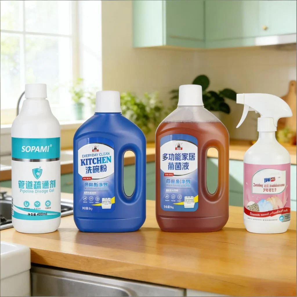Eco friendly household cleaning products manufactured for complete home care solutions